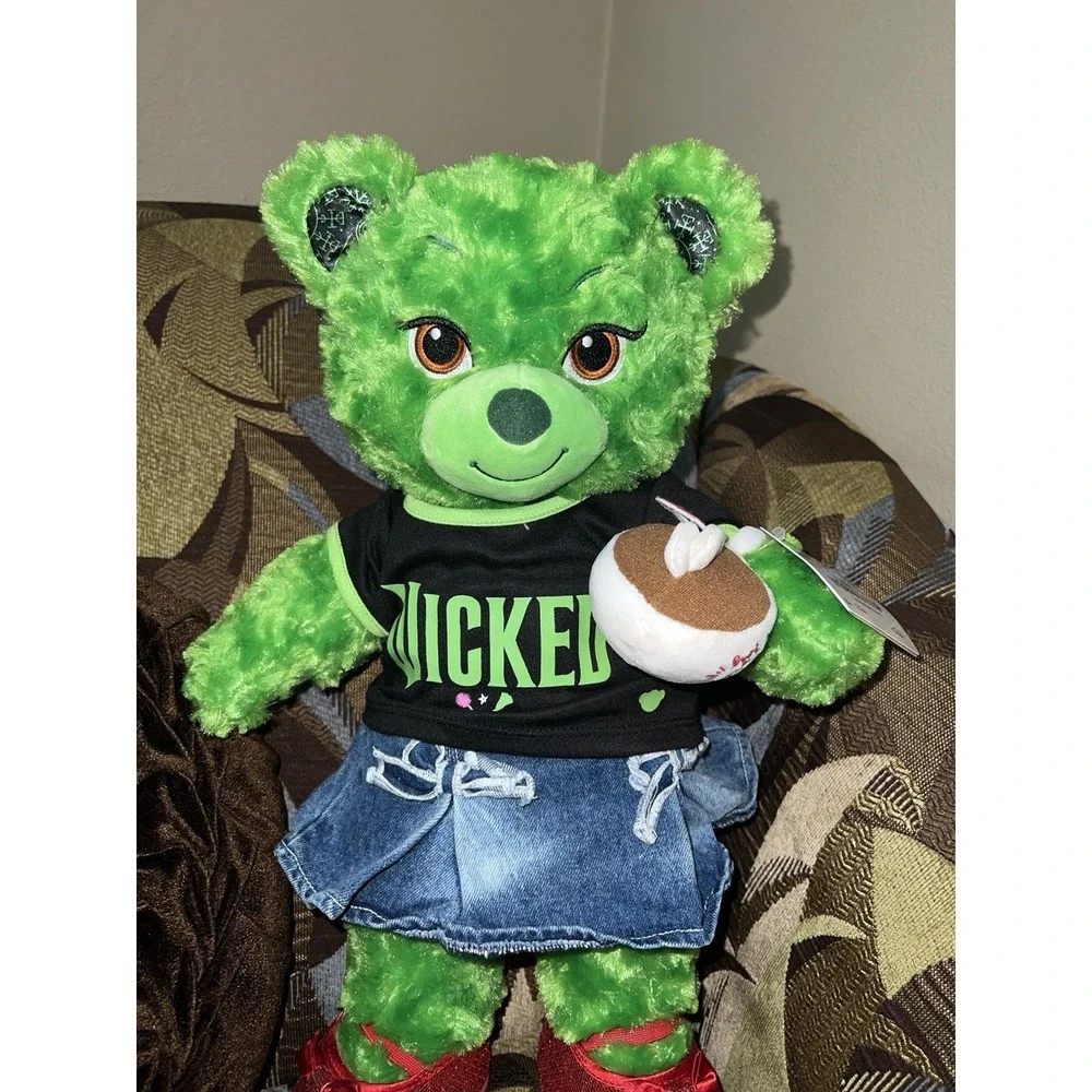 Build a Bear Wicked Green‎ Witch Bear 16